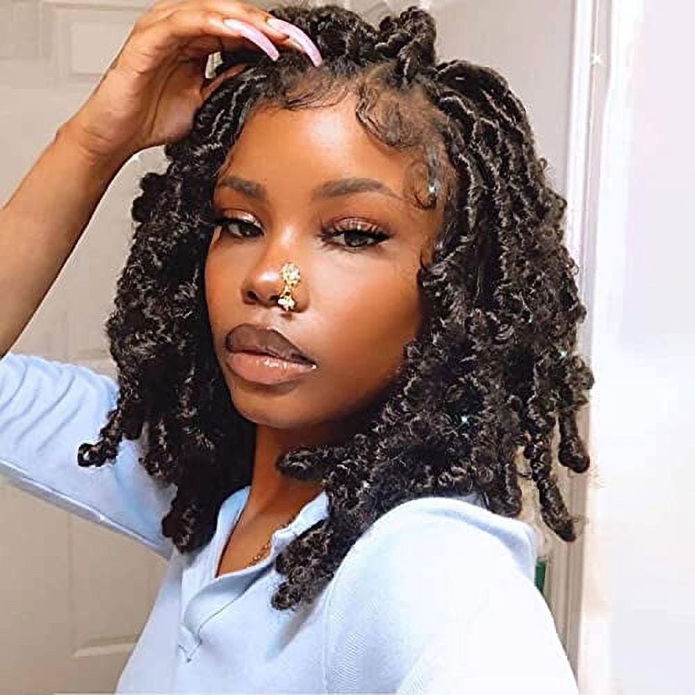 Short butterfly locs deals