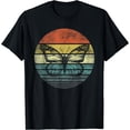 thumbnail image 1 of Butterfly Lover Gifts Retro Sunset Insect Monarch Entomology T-Shirt Black 4X-Large, 1 of 4