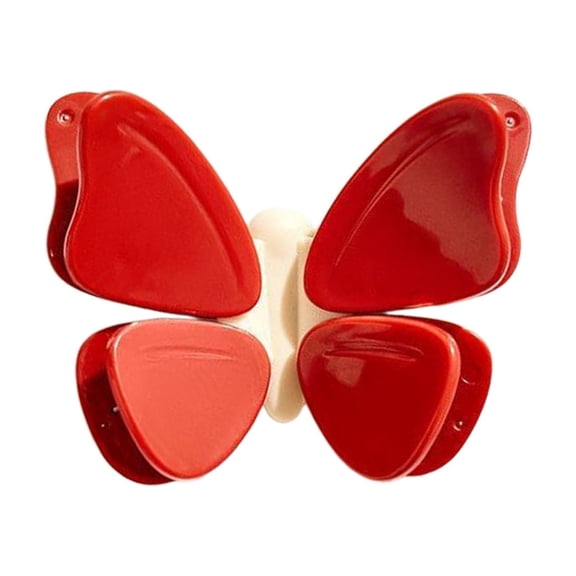 Butterfly Magnetic Clips - Detachable Fridge Magnets for Food Storage and Organization | Kitchen Essentials Red