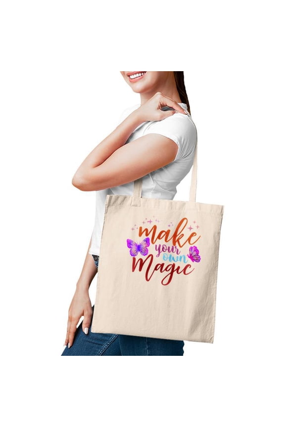 Butterfly Make You Own Magic Tote Bag