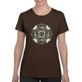 thumbnail image 1 of Butterfly Mandala I T-Shirt Women -Jennifer Paxton Parker Designs, Female XX-Large, 1 of 4