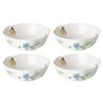 thumbnail image 1 of Butterfly Meadow 20 fl. oz. Multi-Colored Porcelain All-Purpose Bowl (Set of 4), 1 of 3