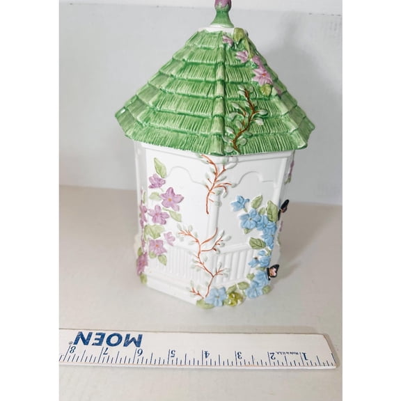Butterfly Meadow Cookie Jar, with Lid, Decorative Candy Bowl Container for Sugar, Coffee,Tee, Cookie