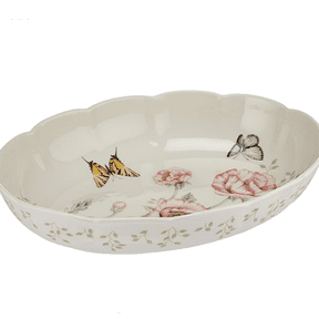 Lenox 6084024 Butterfly Meadow Oval Baker