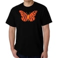 thumbnail image 1 of Butterfly - Men's Word Art T-Shirt, 1 of 2