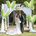 thumbnail image 1 of Butterfly Mesh Window Decoration 50x44 cm Plastic 3D Butterfly Wall Hanging DIY Festival Wedding Party Decor Outdoor Courtyard Garden Background Wall Scene Arrangement Home Decor, 1 of 6