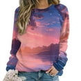thumbnail image 1 of Butterfly Mom Sweatshirt For Women Long Sleeve Pullover, 1 of 7