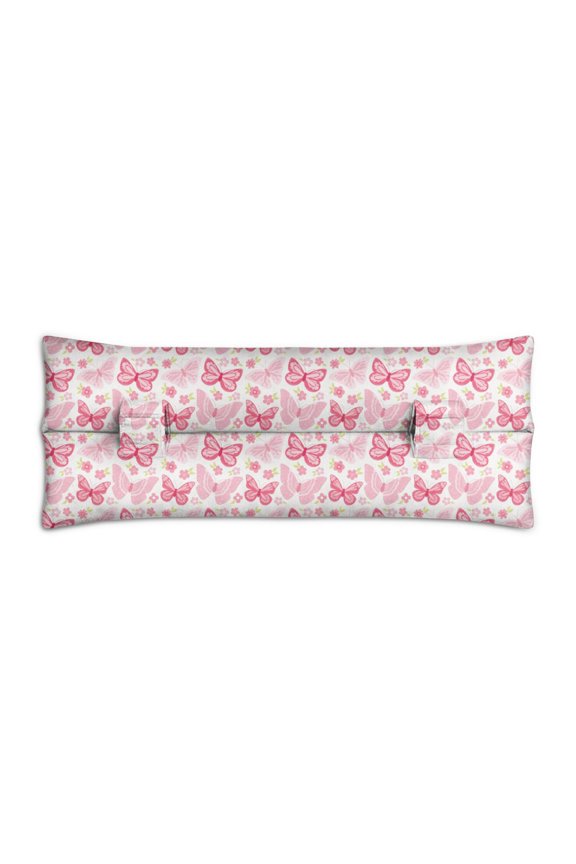 Butterfly & Moon Artwork Mastectomy Pillow for Car - Post-Surgery Seatbelt Cushion with Romantic Night Design - Chest Protector