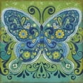 thumbnail image 1 of Butterfly Mosaic Poster Print by  PI Studio (24 x 24), 1 of 2