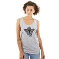 thumbnail image 1 of Butterfly Moth Key Spiritual Meaning Tank Top Tee Shirt Women Brisco Brands S, 1 of 6