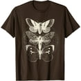 thumbnail image 1 of Butterfly Moth Witchcore Insect Astronomy Lover Unisex T-Shirt for Men Women Kids Toddler,Dark Chocolate Color,Size YXL, 1 of 5