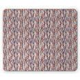 thumbnail image 1 of Butterfly Mouse Pad, Flying Insects on Grunge Stripes Image, Rectangle Non-Slip Rubber Mousepad, Blush Multicolor, by Ambesonne, 1 of 2