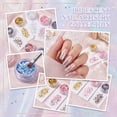 thumbnail image 1 of Butterfly Nail Glitter Sequins with Ultra Fine Powder for Resin Art and DIY Craft Decoration Sparkling Laser Nail Art Supplies for Women Professional Salon Home Use, Purple, 1 of 5