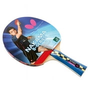 Butterfly Nakama S4 Table Tennis Racket-Carbon Blade-Wakaba 2.1 Rubbers