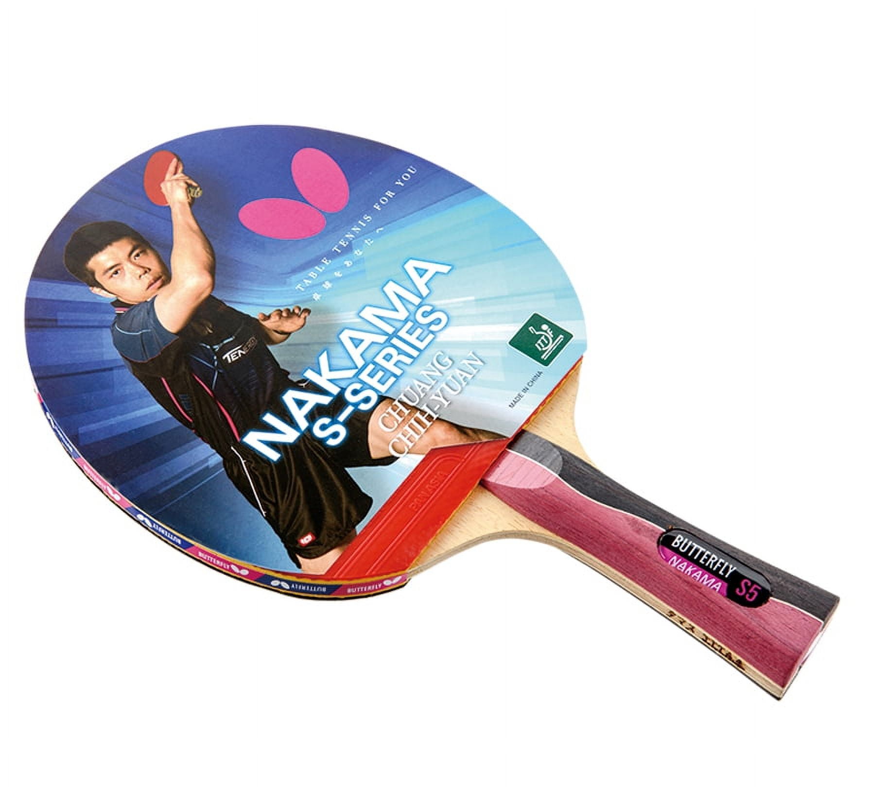 Butterfly Nakama S5 Table Tennis Racket-Carbon Blade-Pan Asia 2.1 ...