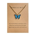 thumbnail image 1 of Butterfly Necklace - Stylish & Colorful Jewelry Gift Idea, 1 of 9