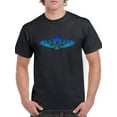 thumbnail image 1 of Butterfly Neon T-Shirt Men -Image by Shutterstock, Male XX-Large, 1 of 4