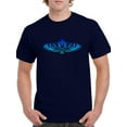 thumbnail image 1 of Butterfly Neon T-Shirt Men -Image by Shutterstock, Male x-Large, 1 of 4