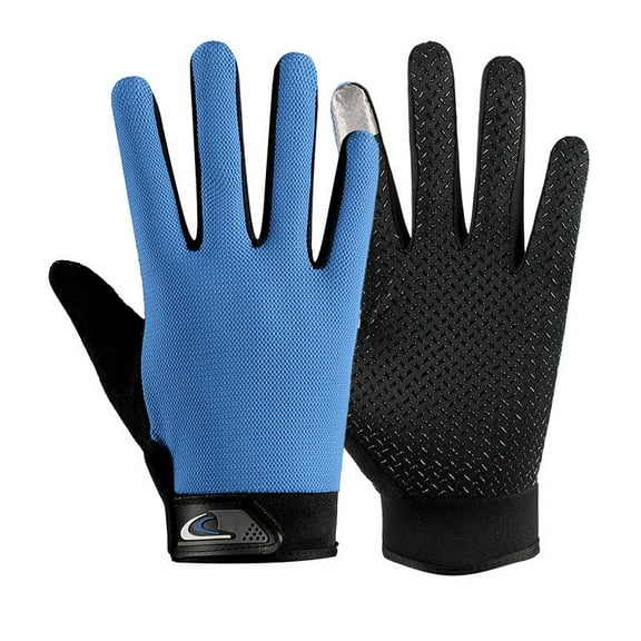 Butterfly Net Sunscreen Riding Gloves Full Finger Sports Touch Screen Driving Motorcycle Summer Thin Bike Outdoor Mountaineering