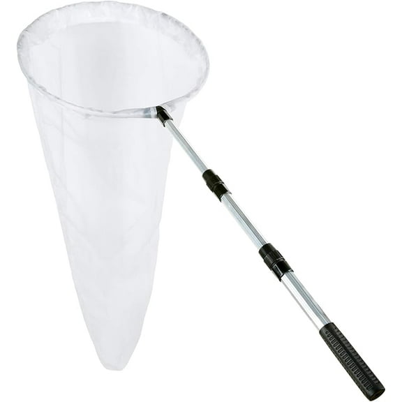 Butterfly Net with 16" Ring, 36" Net Depth, Handle Extends to 36 Inches (16" Ring, 36" Handle)