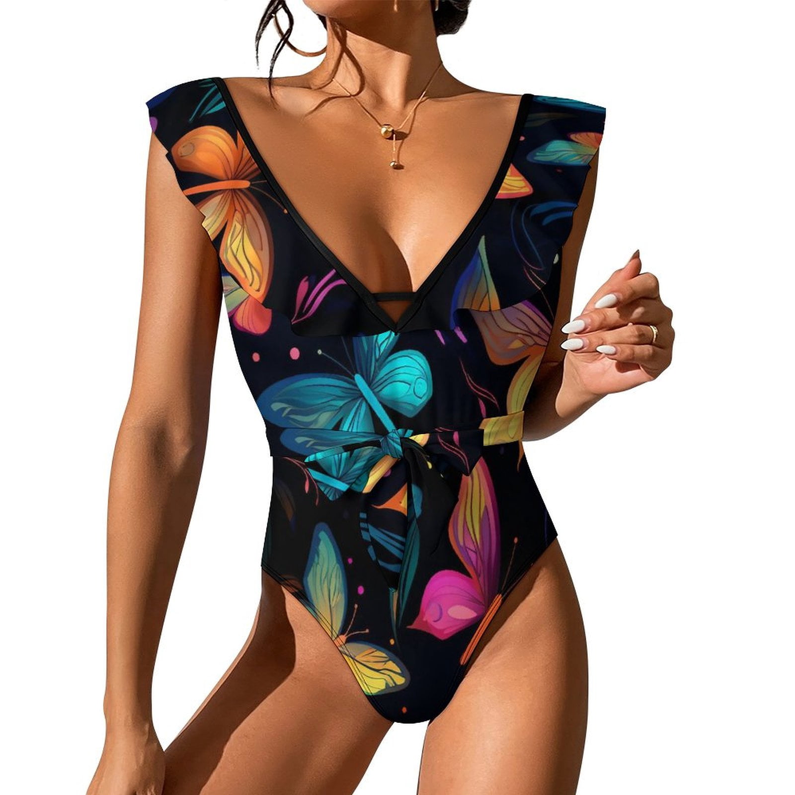 Night Splash Swimsuit main image 1