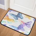 Butterfly Non Slip Door Mat Indoor and Outdoor Entrance Doormats