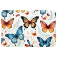 thumbnail image 1 of Butterfly Non-Slip Polyester Chair Mats and Door Rugs - Machine Washable, 1 of 6