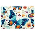 thumbnail image 1 of Butterfly Non-Slip Polyester Office Mat, Door Rug, Indoor Mat - Machine Washable, 1 of 6