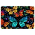 thumbnail image 1 of Butterfly Office Rug Door Carpet Indoor Rugs Polyester Non-Slip Machine Washable, 1 of 6