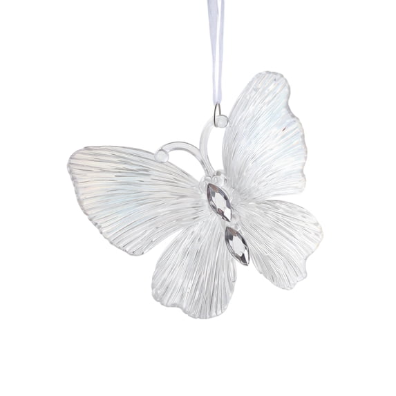 Butterfly Ornament Hanging Ornament, Christmas Tree Decoration for Holiday Home Decor, Seasonal Party Display and Festive Decorating