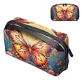 thumbnail image 1 of Butterfly Oxford Cloth Cord Organizer Storage Pouch, Easy to Use Cord Organizer, Small Storage Pouch, 5.9x9.44x3.14 in, Waterproof Digital Accessories Bag, 1 of 6