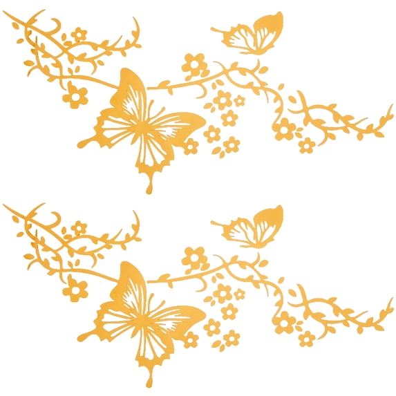Butterfly PET Adhesive Waterproof Stickers Self-Adhesive Stickers for ...