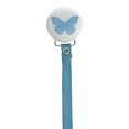 thumbnail image 1 of Butterfly Pacifier Clip with Matching Ribbon, 1 of 3
