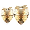 thumbnail image 1 of Butterfly Pack of Two Translucent Light and Breathable Chiffon Yarn Dog Bandanas, 40.6x40.6x58/16x16x22.8in and 53.3x53.3x76.2/20.9x20.9x30 in - Pet Collars for Small to Medium Dogs, 1 of 5