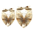 thumbnail image 1 of Butterfly Pack of Two Translucent Light and Breathable Chiffon Yarn Pet Collars - Size 40.6x40.6x58/16x16x22.8in & 53.3x53.3x76.2/20.9x20.9x30 in, 1 of 5