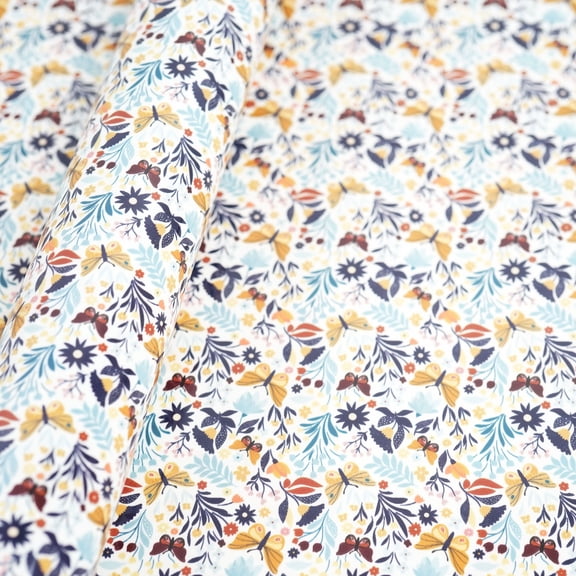 Make Market Butterfly Pattern Heat Transfer Vinyl - 12" x 24" Sheets for Iron-On Apparel & Accessories, Compatible with Most Cutting Machines, Lead & Phthalate Free, 12 Pack