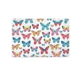 thumbnail image 1 of Butterfly Pattern Mat Rectangle  -Image by Shutterstock,, 1 of 3