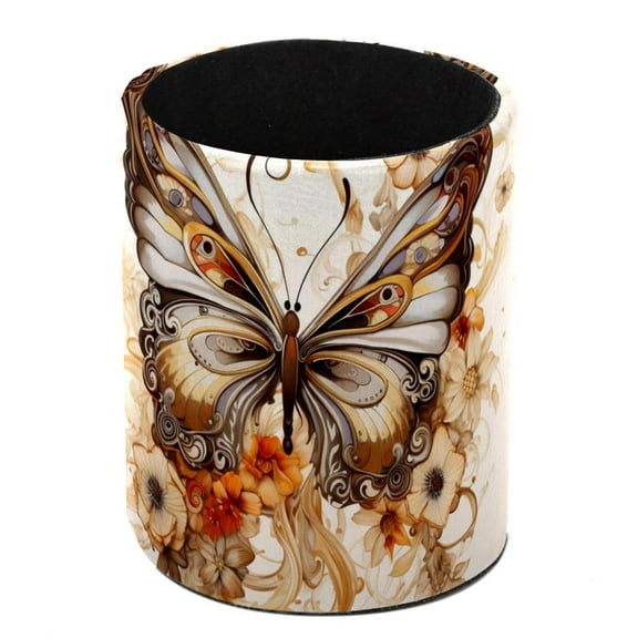 Butterfly Pen Holder Stand Cup Pencil Holder Organizer Makeup Brush Holders for Home Office Desk