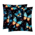 thumbnail image 1 of Butterfly Pillow Covers Inserts - Set of 2 Chair Pillow Covers, Decorative Pillows - Available in 16x16, 18x18, and 20x20 Inches with Unique Patterns for Any Occasion, 1 of 6
