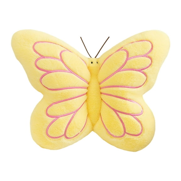 Butterfly Pillow Decorative Butterfly Shaped Throw Pillows 18in Soft Plush Cushion Decor for Bedroom Living Room Couch Sofa