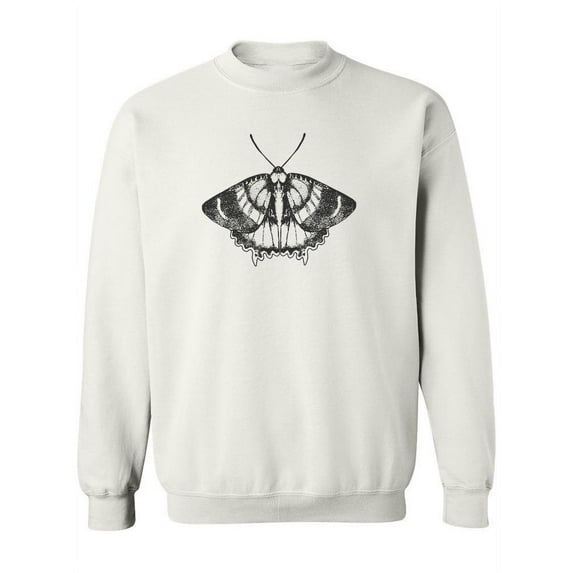 Butterfly Plan View Sweatshirt Women -Image by Shutterstock, Female Small