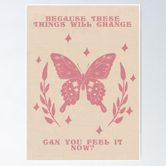 Butterfly Poster Poster- Unframed Poster | Wall Art | Perfect For Home Decor & Gifts, 8x12