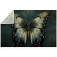 thumbnail image 1 of Butterfly Premium Polyester Indoor Carpet Floor Mat - Kitchen Rug for Home Décor and Comfort - Soft Cushioned Bedroom Rug for Cozy Atmosphere - Easy to Clean, 1 of 6