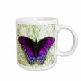 thumbnail image 1 of 3drose, Butterfly Purple, 11oz Mug, 1 of 6