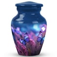 thumbnail image 1 of Butterfly On Purple Meadow - Keepsake Urns For Ashes Small - Ash Urns For Humans - 3 Inch - Pack Of 1 - Urns For Ashes Adult Female Mom, Burial Urns For Adult Human, Cremation Urns For Adults, 1 of 5