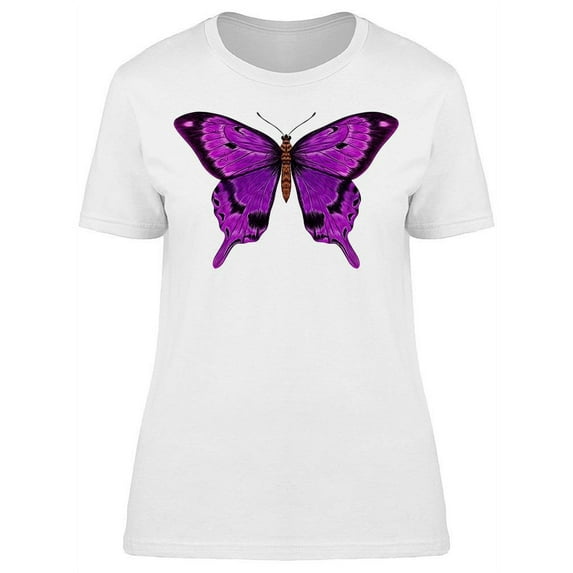 Butterfly Purple Morph Fabulous T-Shirt Women -Image by Shutterstock, Female Small