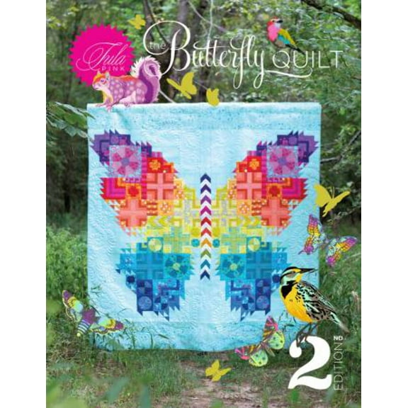Butterfly Quilt Pattern 2nd Edition by Tula Pink