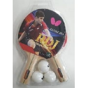 Butterfly RDJ 2-Player Table Tennis Racket & Ball Set