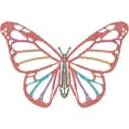 thumbnail image 1 of Butterfly Rhinestone Iron on Decal Bling Red Crystal Iron on Transfers Patches Decals Hotfix Appliques Repair Heat Transfer Glitter for T-Shirts Bags Clothes Letters Hats Pants 11.8x7.9Inch, 1 of 6