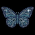 thumbnail interactive-video image 1 of Glitter Butterfly Iron-On Transfer – DIY T-Shirt Decal For Costumes & HTV Crafts 1 of 3